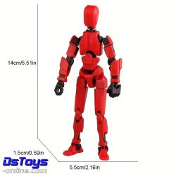 Brilla en la Obscuridad Figura de Accion multiarticulada Impresa en 3D