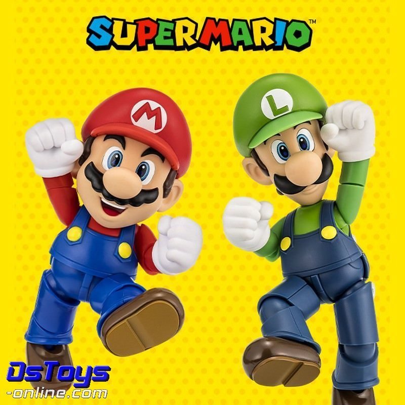Set Mario & Luigi - SUPER MARIO - S.H.Figuarts