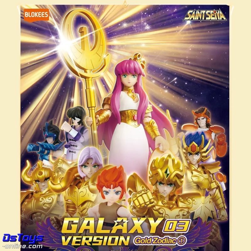 Saint Seiya Galaxy Version 03 Gold Zodiac - Blokees