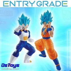 Goku Blue + Vegeta Blue Entry Grade Bandai
