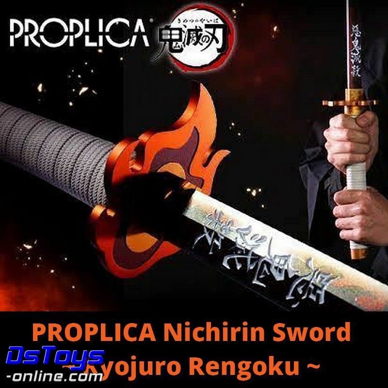 Nichirin Sword Kyojuro Rengoku Proplica Demon Slayer