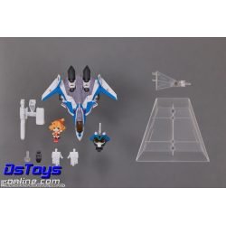 TINY SESSION VF-31J SIEGFRIED (Hayate use) with Freyja Macross Delta